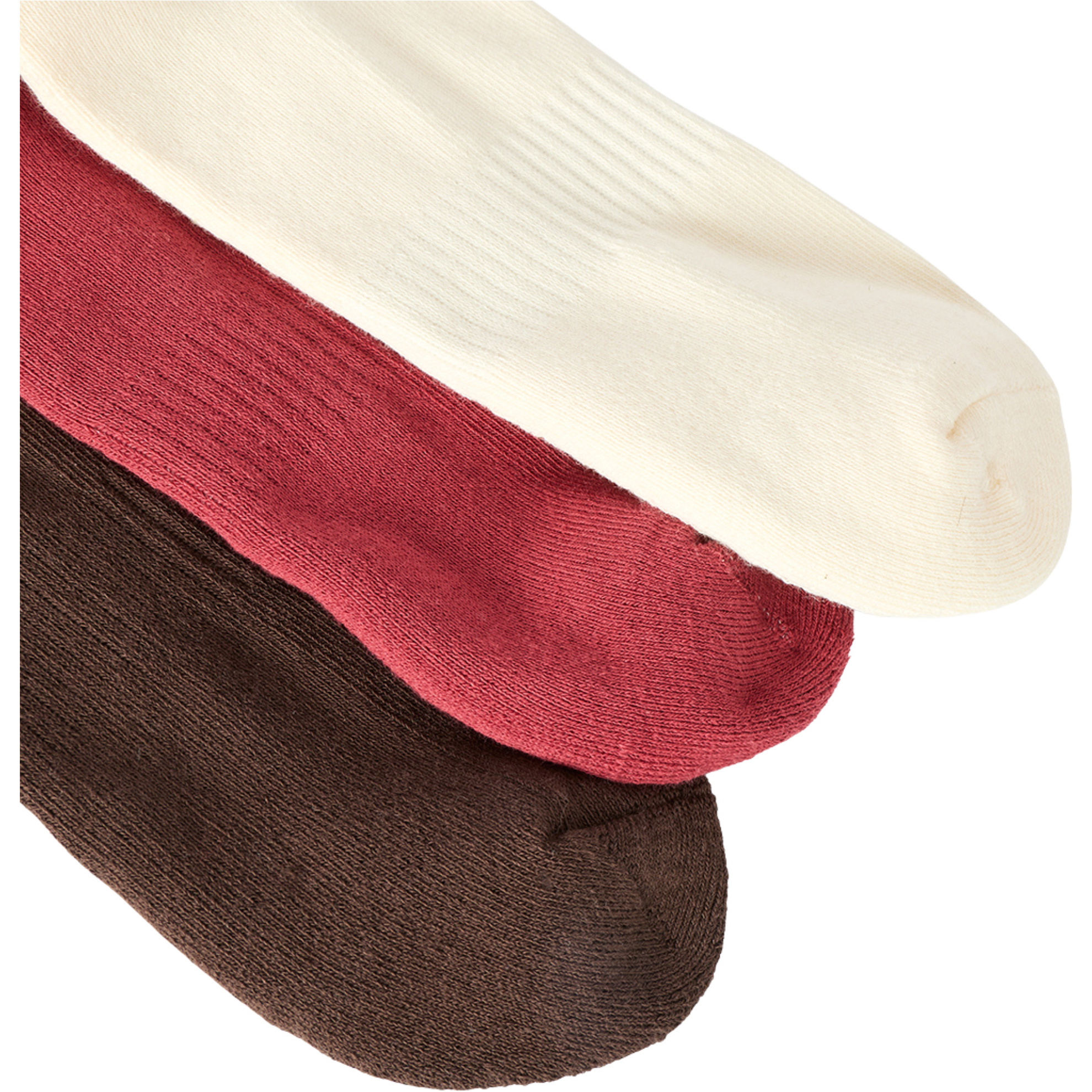 2026 Rip Curl Womens Icons Of Surf Sock 3 Pack 00EWSO - Maroon